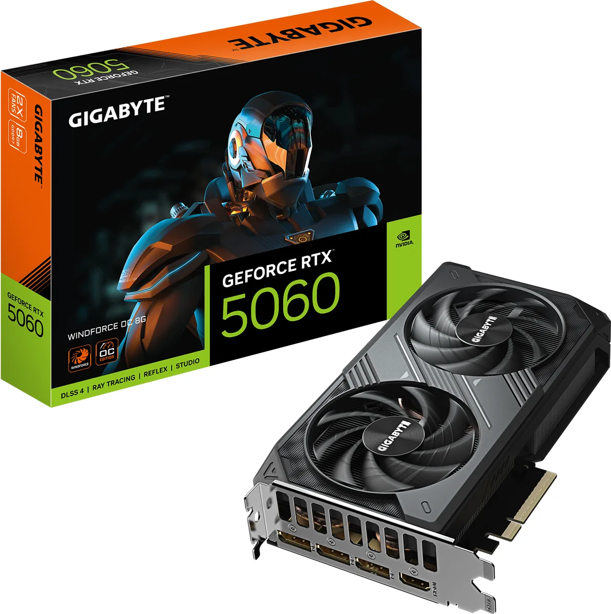 GIGABYTE GeForce RTX 5060 WINDFORCE OC 8GB