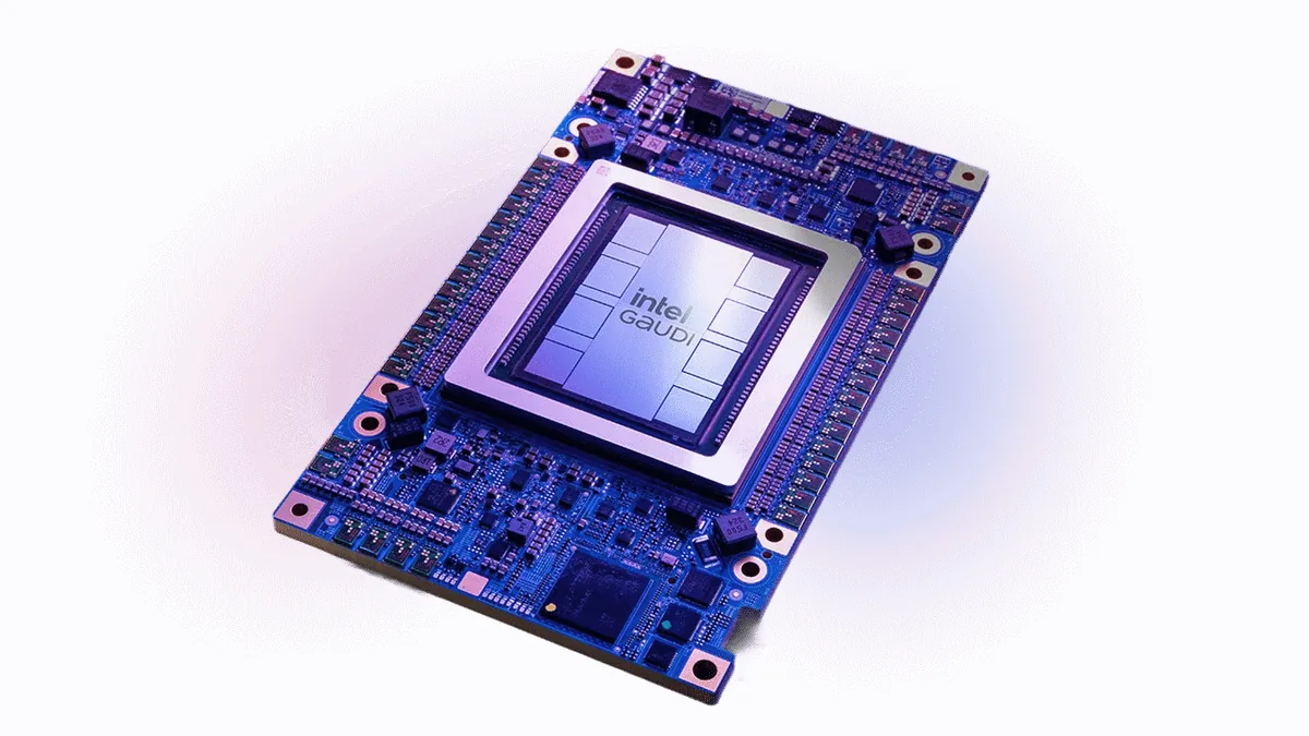 Intel Gaudi 3 AI Accelerator OAM Module